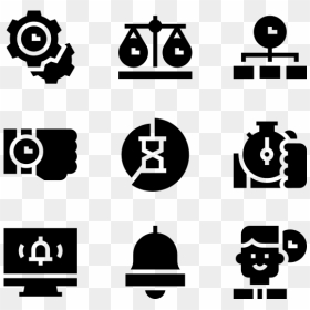 Vector Movie Icon Png, Transparent Png - clock vector png