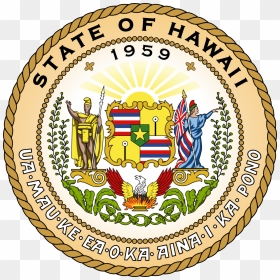 Hawaii State Seal Png, Transparent Png - hawaii islands png