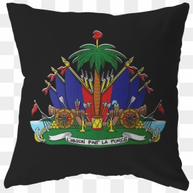 Haiti Haitian Pride Flag Coat Of Arms Emblem Country, HD Png Download - haitian flag png