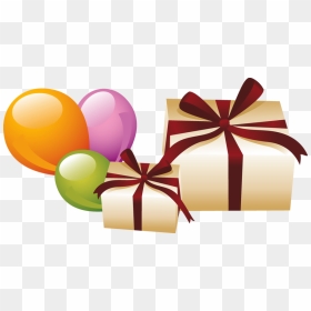 Cadeaux Et Ballons Png, Tube - Happy Birthday Photos Frame Png, Transparent Png - regalos png
