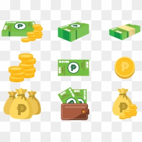 Transparent Background Peso Money Icon, HD Png Download - money vector png