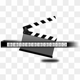 Stop Motion Clipart, HD Png Download - movie clapper png