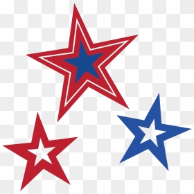 Stars Png - Red White And Blue Stars Png, Transparent Png - red stars png