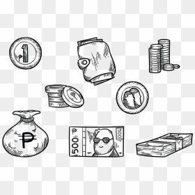 Peso Mexican Money Vector - Money Drawing Peso, HD Png Download - money vector png