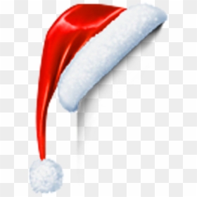 Santa Claus Christmas Hat Ico Icon - Transparent Christmas Hat Icon, HD Png Download - png santa hat