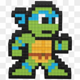 Ninja Turtle Pixel Art, HD Png Download - teenage mutant ninja turtles png
