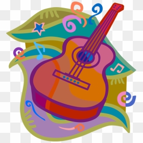 Acoustic Guitar Vector Png Clipart , Png Download - Ruby, Transparent Png - guitar vector png