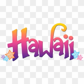Hawaii Clipart Islands - Hawaii Word Clip Art, HD Png Download - hawaii islands png