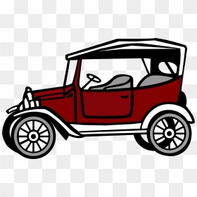 Transparent Old Car Vector Png Clipart , Png Download - Henry Ford Car Drawing, Png Download - car vector png