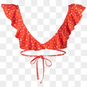 Red Stars Abilane Front - Lingerie Top, HD Png Download - red stars png