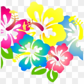Transparent Hawaiian Flower Vector Png - Hawaiian Flower Clipart, Png Download - hawaiian png