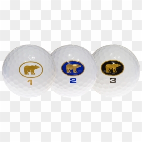 Jack Nicklaus 3-tee Golf Ball Concept - Nicklaus Golf Balls, HD Png Download - golf ball on tee png