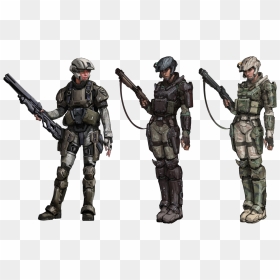 Halo Odst Concept Art, HD Png Download - soldiers png