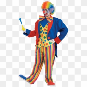 Transparent Clown Wig Png - Clown Costume, Png Download - clown wig png