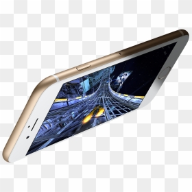Iphone 6s Broken Screen Png , Png Download - Gold Iphone 6s Side View, Transparent Png - broken iphone png