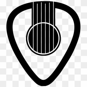 Sound Tattoo Picks Guitar Pick Acoustic Hole Clipart - Guitar Pick Png Clipart, Transparent Png - guitar pick png