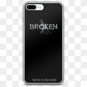 Broken Iphone 7/7 Plus Case - Smartphone, HD Png Download - broken iphone png