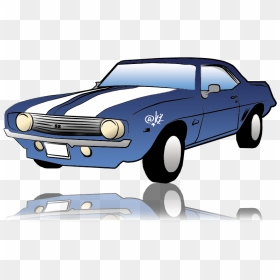 Muscle Car Clipart Vector Graphic Library 69 Camaro - Chevy Nova Clip Art, HD Png Download - car vector png