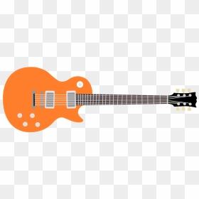 Gibson Les Paul Vector, HD Png Download - guitar vector png