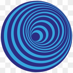 Make Pattern Using The Concept Of Concentric Circle, HD Png Download - blue light png
