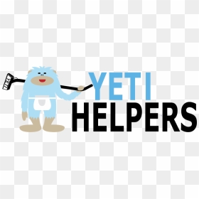Yeti Helpers Logo - Graphic Design, HD Png Download - yeti logo png