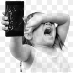 Iphone , Png Download - Crying Over Broken Phone, Transparent Png - broken iphone png