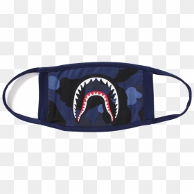 Bape Shark Camo Mask - Bape Mask, HD Png Download - bape shark png