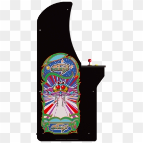 Galaga Arcade Cabinet"  Class="lazyload Lazyload Fade - Arcade1up Galaga, HD Png Download - galaga png