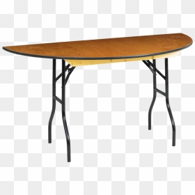 Trestle Table Semi Circle 4ft Hire For Events - Trestle Table, HD Png Download - semi circle png