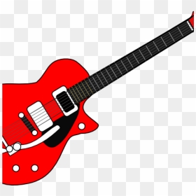 Guitar Cliparts Guitar Clip Art At Clker Vector Clip - Electric Guitar Clipart, HD Png Download - guitar vector png