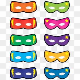 Superhero Masks Clip Art , Png Download - Free Clipart Superhero Mask, Transparent Png - superhero mask png