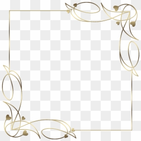 Flourishes Clipart Formal Invitation - Molduras Para Convites De Casamento, HD Png Download - moldura arabesco png