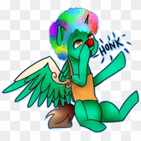 Clown Wig Png - My Little Pony Clown Honk, Transparent Png - clown wig png