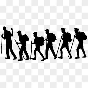 Boy Scout Silhouette , Png Download - Boy Scout Hiking Silhouette, Transparent Png - scout png