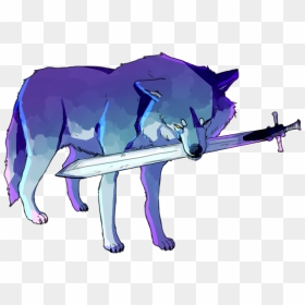 Picture Library The Great Grey Wolf - Draw Great Grey Wolf Sif, HD Png Download - wolf cartoon png