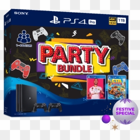 Ps4 Pro Party Bundle, HD Png Download - ps4 pro png