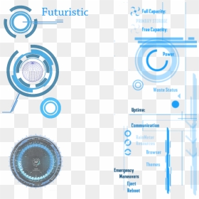 New Viral Futuristic Overlay Png, Transparent Png - futuristic png