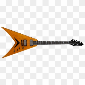 Transparent Acoustic Guitar Vector Png - Dean Dave Mustaine Korina, Png Download - guitar vector png