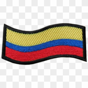 Bandera Colombia Parche, HD Png Download - bandera de colombia png