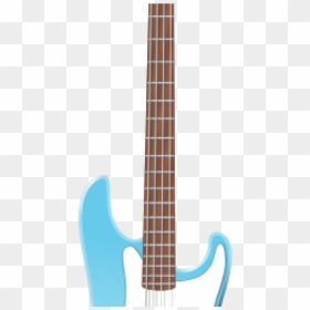 Bass Guitar Clipart Bass Guitar Clip Art Vector Clip - Bass Guitar Clip Art, HD Png Download - guitar vector png