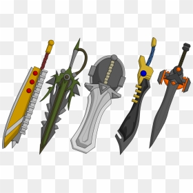 Fantasy Swords By Tmarts - Vector Fantasy Sword, HD Png Download - sword vector png