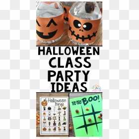 Halloween Class Party Ideas - Halloween School Party Crafts, HD Png Download - halloween party png