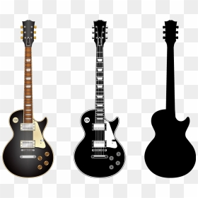 Amp Vector Electric Guitar - Gibson Les Paul Vector, HD Png Download - guitar vector png