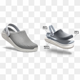 Technology Of The Literide™ Clog - Crocs, HD Png Download - crocs png