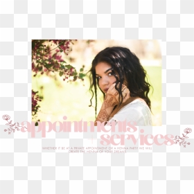 Appointments - Girl, HD Png Download - henna png