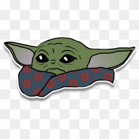 Baby Yoda Png Transparent Image - Clip Art Baby Yoda, Png Download - superhero mask png