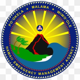 Hawaii Civil Defense Clipart , Png Download - Hawaii Emergency Management System, Transparent Png - hawaii islands png
