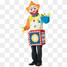 Adults Creepy Clown - Costume Hat, HD Png Download - evil clown png