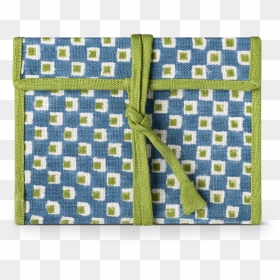 Checkerboard Fabric Wrapped Notebook Blue Green Checkerboard - Dywan Marokańska Koniczyna Granatowy, HD Png Download - fabric texture png