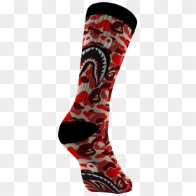 Sock, HD Png Download - bape shark png